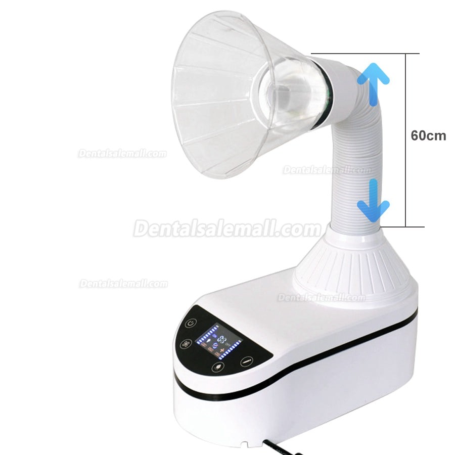 230W Dental Lab Dust Collector Polishing Dust Vacuum Cleaner Extractor with LED Lamp